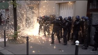 Manifestation contre la loi 'sécurité globale' : violents incidents (5 décembre 2020, Paris) [4K]