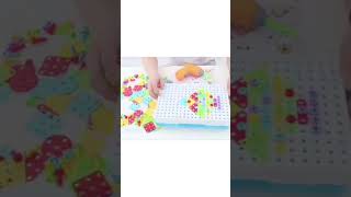 لعبة  creative mosaic من العاب تنمية ذكاء الطفل تساعد على معرفة الالوان