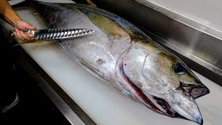 Вкуснее вяленой говядины: Как сделать вяленое мясо из гигантского тунца (экскурсия по фабрике)