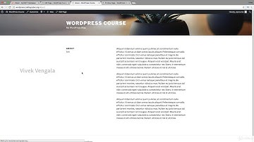 017 WordPress Page Hierarchy