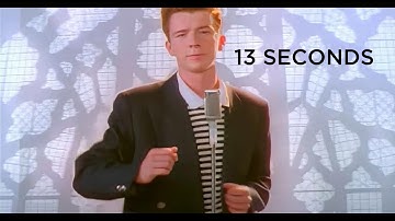 Never Gonna Give You Up but it