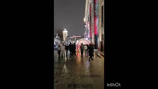 Новогодние огоньки Москвы2025