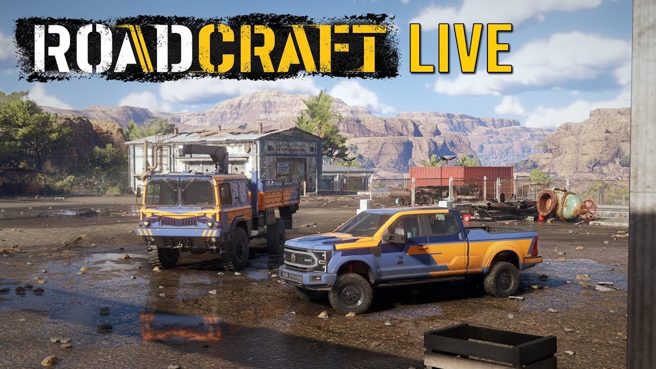 🔴Late Night Road Craft – Slow & Satisfying Builds#RoadCraft #RoadCraftLive