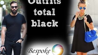 Outfits total black