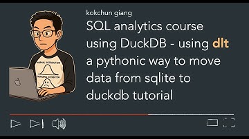 SQL analytics course with DuckDB   dlt to load sakila data from SQLite into DuckDB