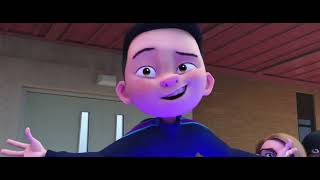 B  Bots gets unlocked Ron's Gone Wrong Movie clip 2021