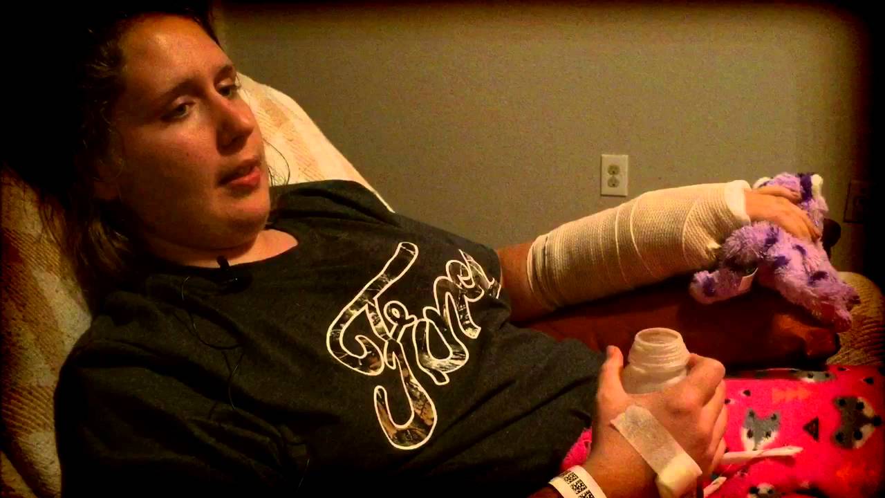 Belleville woman recovering from dog attack - YouTube