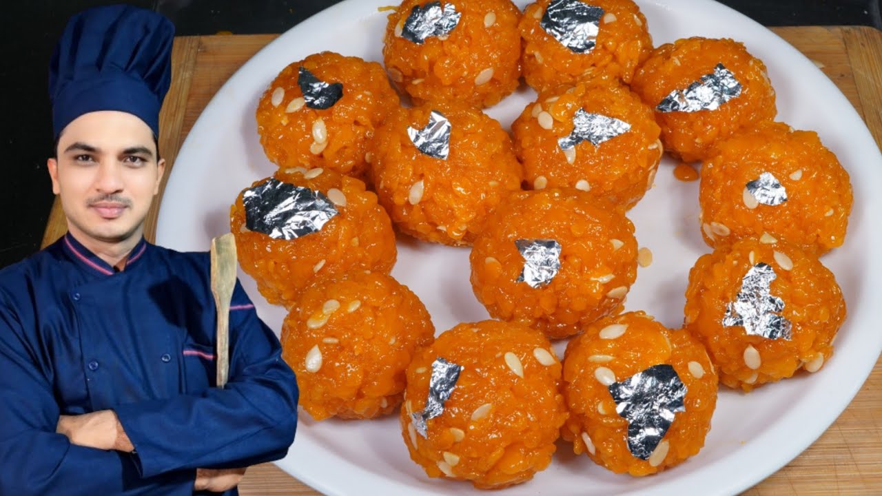 Motichur Laddu at Home|Motichoor Laddu Recipe By Chef M Afzal|