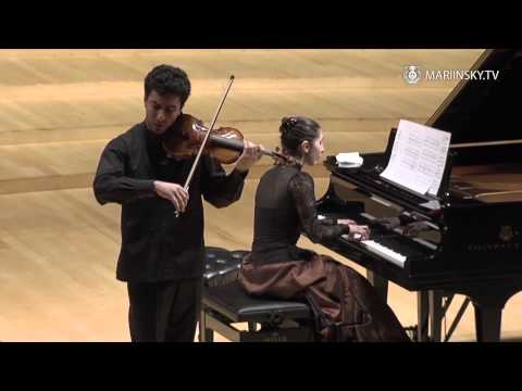 Sergey and Lusine Khachatryan at the Mariinsky Concert Hall