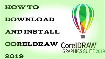 how to download and install coreldraw 2019@coreldrawtips