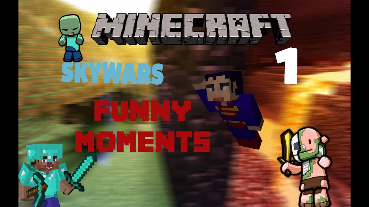 SkyWars FUNNY MOMENTS Hypixel «Minecraft» - YouTube