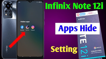 infinix note 12i me app hide kaise kare / how to hide Apps in infinix Note 12i / infinix note 12 i