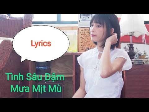 [Lyrics] Tình Sâu Đậm, Mưa Mịt Mù – JUKY SAN | Ost Tân Dòng Sông Ly Biệt
