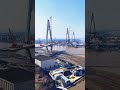 Unique A Shaped Pylons, Full Cross River Construction of Yongjiang Grand Bridge
