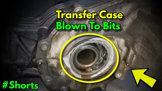 What A Failed Transfer Case Looks & Sounds Like #Shorts