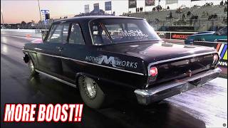 JackStand Makes His Fastest Pass Yet in the Nova!  Lt. Dan is struggling to keep it in his lane! 