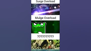 Some kind of Geometry Dash in Surge Overload and the other is?