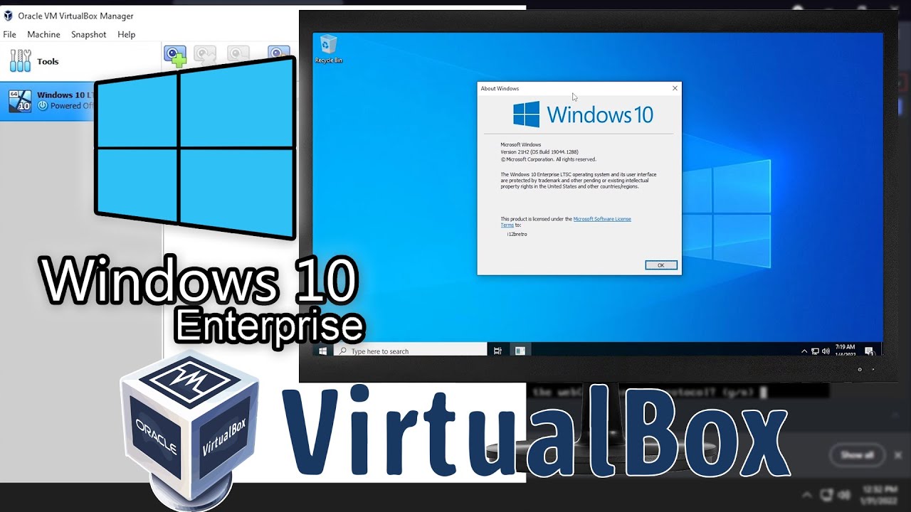 Windows 10 LTSC Install Guide Using VirtualBox YouTube