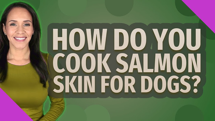 How long to cook salmon for dogs