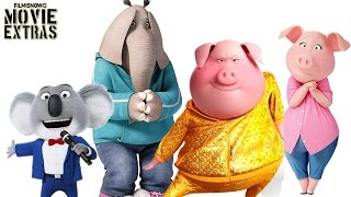 Sing Characters Featurette  Buster Rosita Gunter And Meena 2016