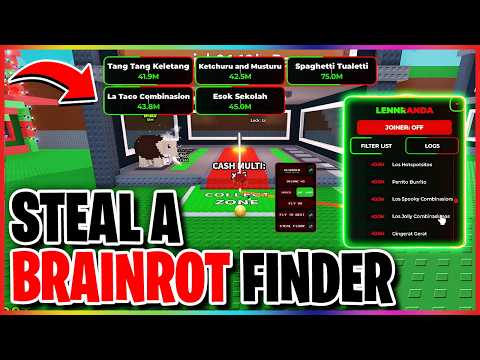 Steal A Brainrot Finder Script 🔥 Lennranda Finder Script, How To Use Lennranda Brianrot Finder 2026