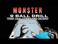 Monster 9 ball drill you all must master  2 levels