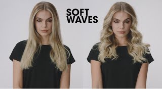 HOW TO CREATE SOFT WAVES USING A STRAIGHTENER