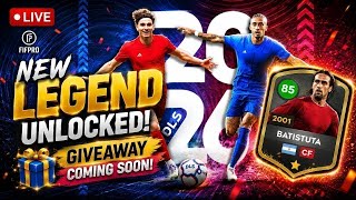 🔴 DLS 26 LIVE!! NEW LEGEND UNLOCKED 👀🔥 | Batistuta Gameplay + Giveaway Coming Soon!