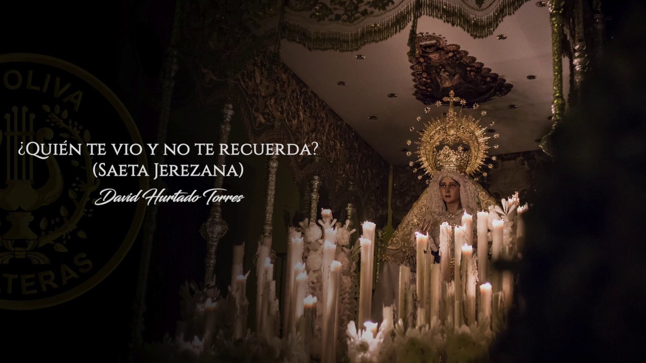 ¿Quién te vio y no te recuerda? (Saeta Jerezana) | La Oliva de Salteras | Crucifixus 2019