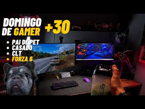 Domingo de um gamer +30, CLT, CASADO e PAI de PET no FORZA HORIZON 6 👀
