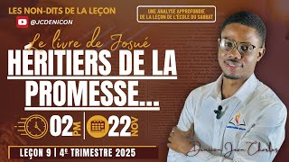 Les non-dits de la leçon 9: 