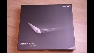 Acer Aspire V 17 Nitro-Black Edition Unboxing
