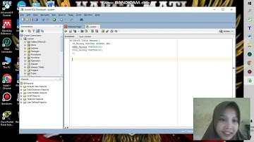 Belajar membuat relasi tabel Database Oracle