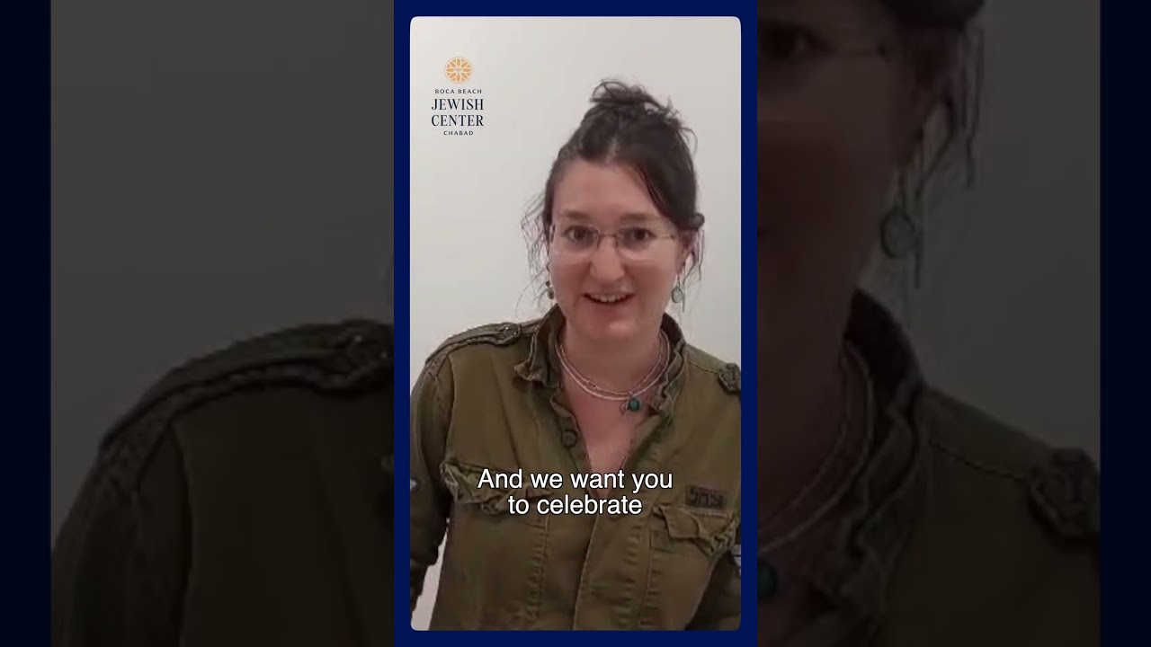 Boca Beach Chabad Simchas Torah Promo 2024