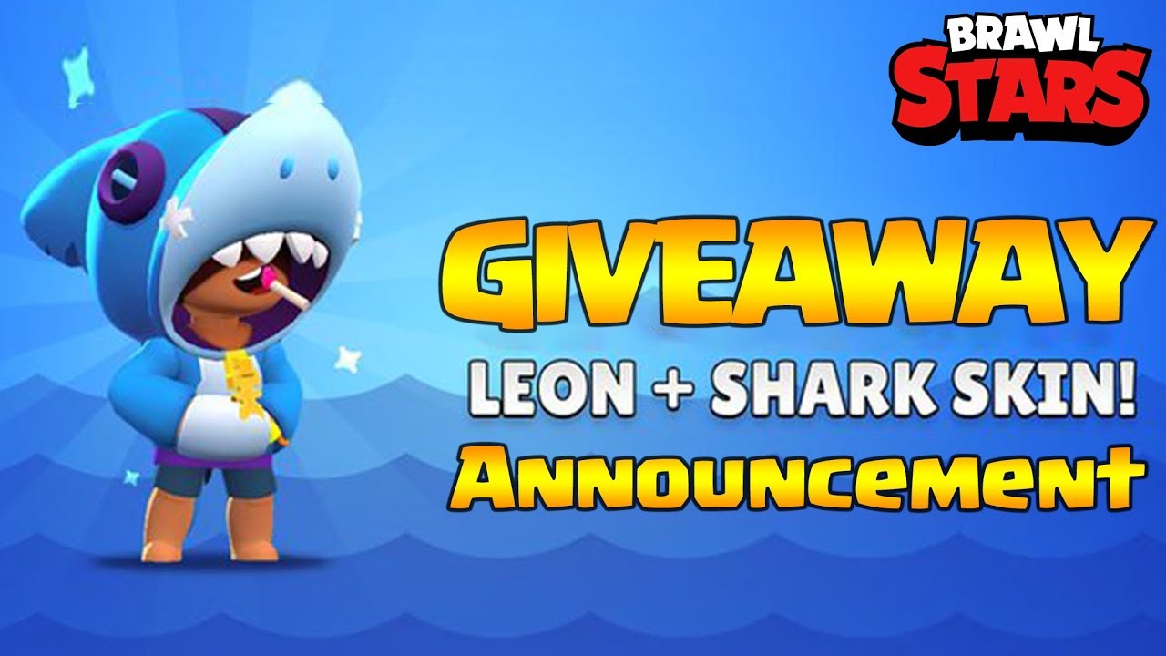Brawl Stars: Free legendary Leon + Shark Skin Giveaway ...
