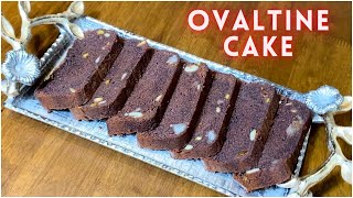 Ovaltine Cake Recipe || How To Make Ovaltine Cake