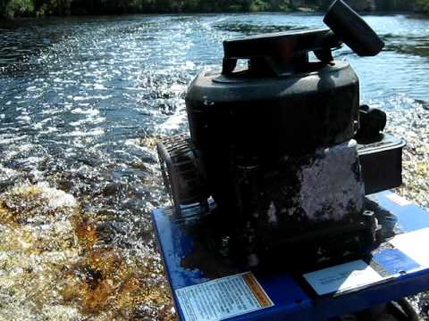 homemade 6.5hp longtail mud motor - youtube