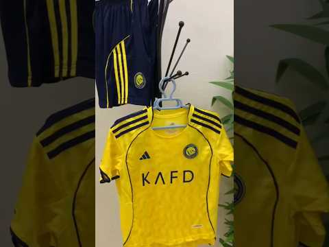 طقم نادي النصر الاساسي الجديد 2025 2026 النصر السعودي النصر