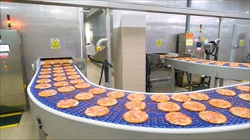 Mass Production Process of Pizza & Breads