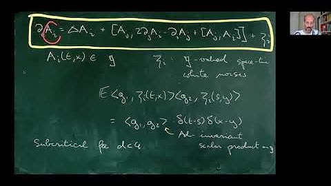 Martin Hairer: Lecture #4