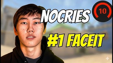 FACEIT #1 – nocries DESTROYS Dust2 with 39-6  #cs2 #csgo #cs2clips #donk #faceit #faceit10lvl