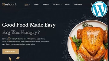 Restaurt Restaurant Website ★ WordPress Themes & Templates ★