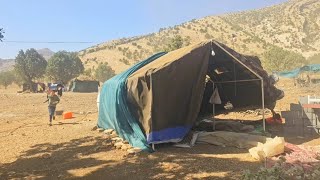 A terrible storm destroyed everything; the nomads' battle for survival
