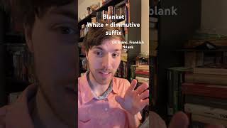 Blanket and whittle #etymology #linguistics #writingtips