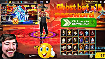 How To Download GHOST BOT x16 + v16 ni password 🔑 free fire 🔥ghost bot x16 download in free fire🔥apk