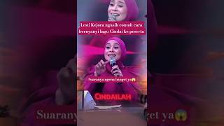 Download Lagu Lesti mencontohkan cara menyanyi lagu Cindai ke peserta Da7 #lestikejora #trendingshorts #shorts MP3