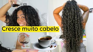 ÓLEO BOMBA DE CAFÉ FAZ O CABELO CRESCER MAIS RÁPIDO #crescimentocapilar