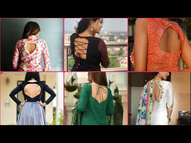 50 Latest Back Neck Designs For Kurti and Salwar Suits (2022) - Tips and  Beauty | Kurti designs party wear, Kurta neck design, Salwar suit neck  designs