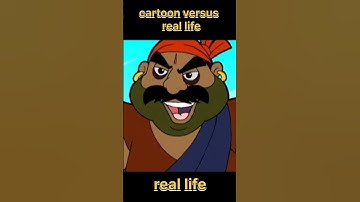 cartoon versis real life video character chhota bheem #short #viral
