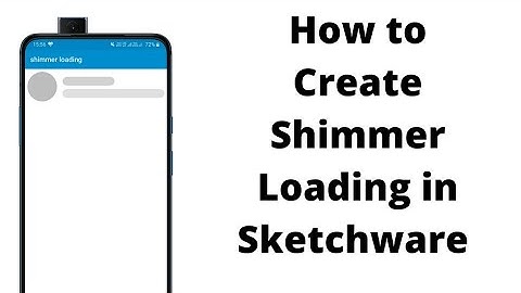 Create Shimmer Loading in Sketchware || How to Create Shimmer Loading in Sketchware ||